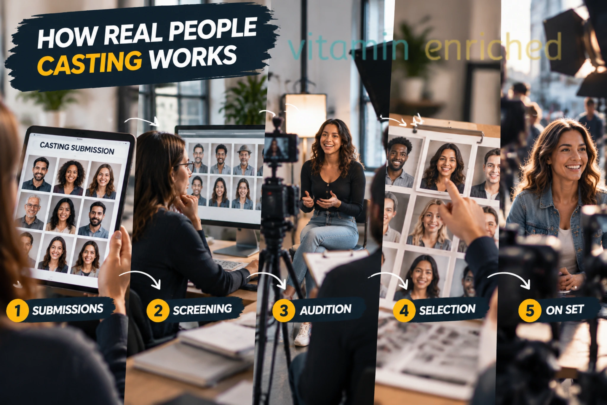 How Does Real People Casting Work? From Brief to Final Selection